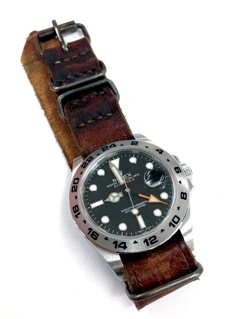 Rolex explorer ii watch band